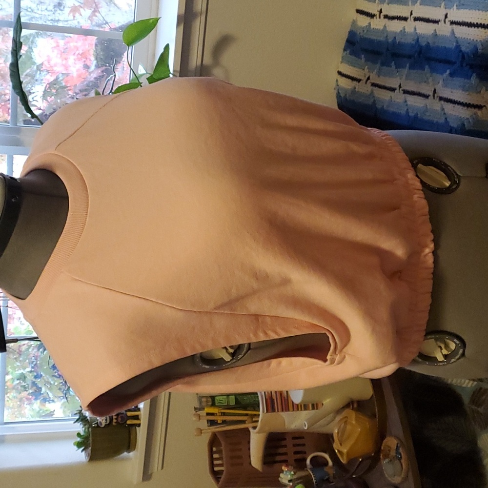 Soft Pink Topshop sweatshirt tee